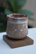 8oz Tento Clay Cup - Brown/Iron