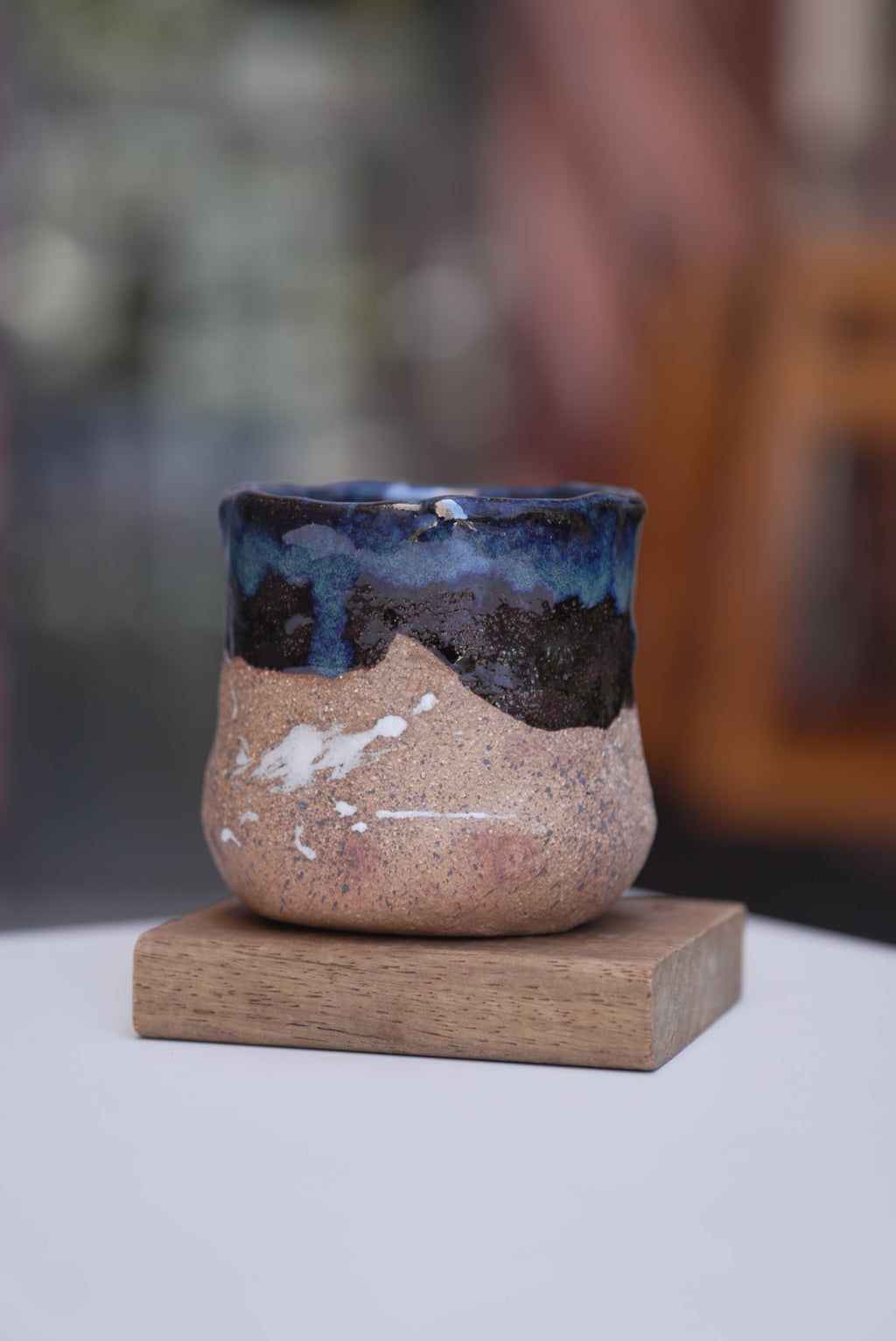 8oz Tento Clay Cup - Midnight Blue/Iron