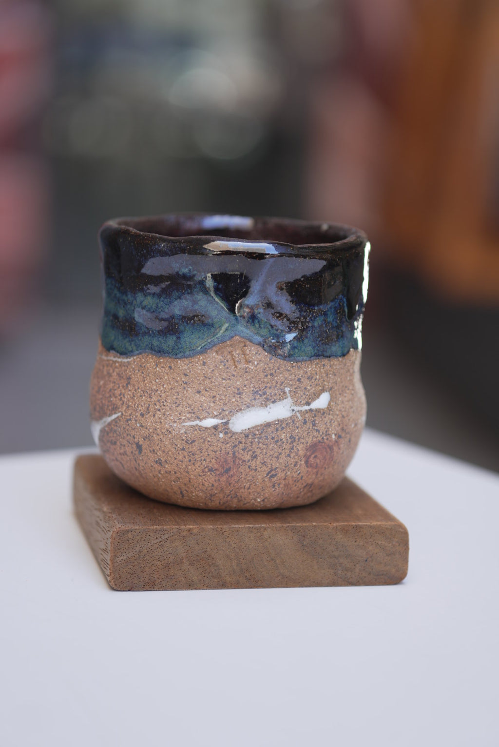 8oz Tento Clay Cup - Midnight Blue/Iron