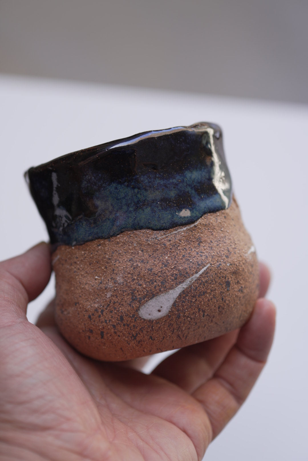 8oz Tento Clay Cup - Midnight Blue/Iron