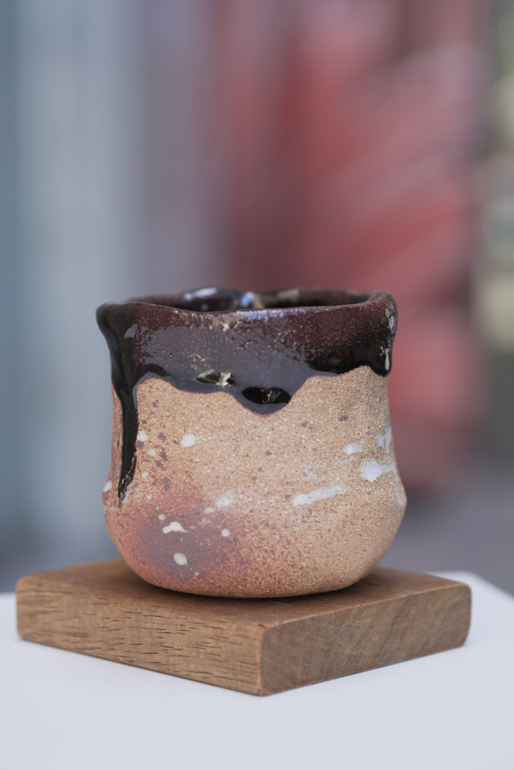 8oz Tento Clay Cup - Black/Iron