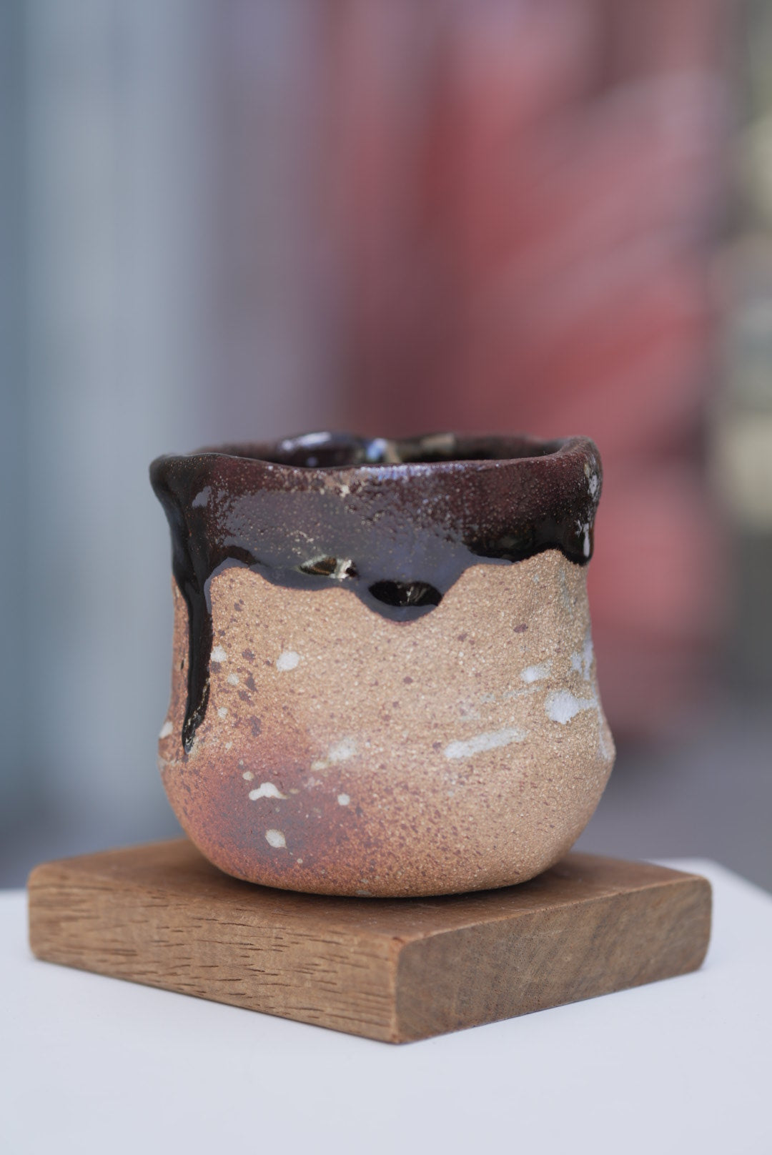 8oz Tento Clay Cup - Black/Iron