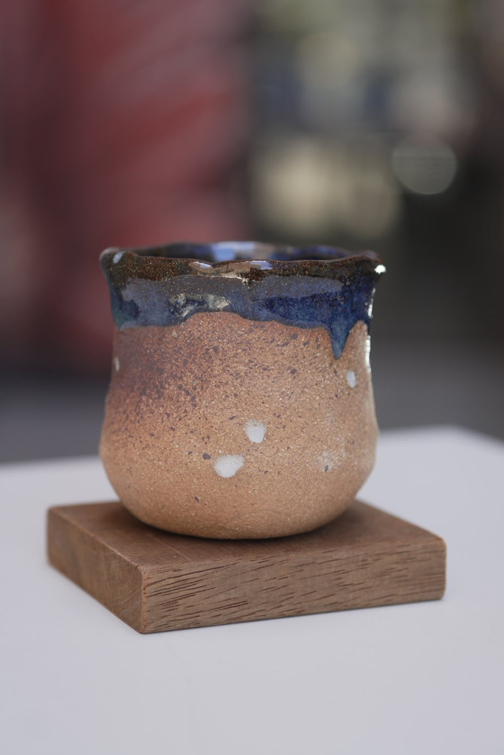 8oz Tento Clay Cup - Blue/Iron