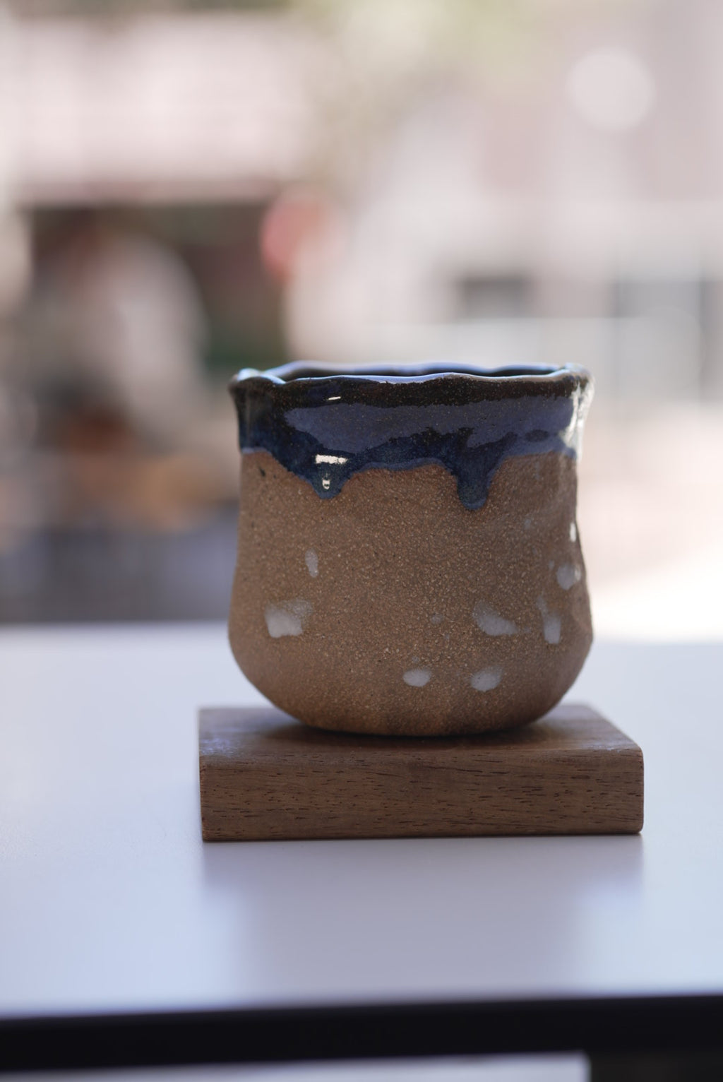 8oz Tento Clay Cup - Blue/Iron