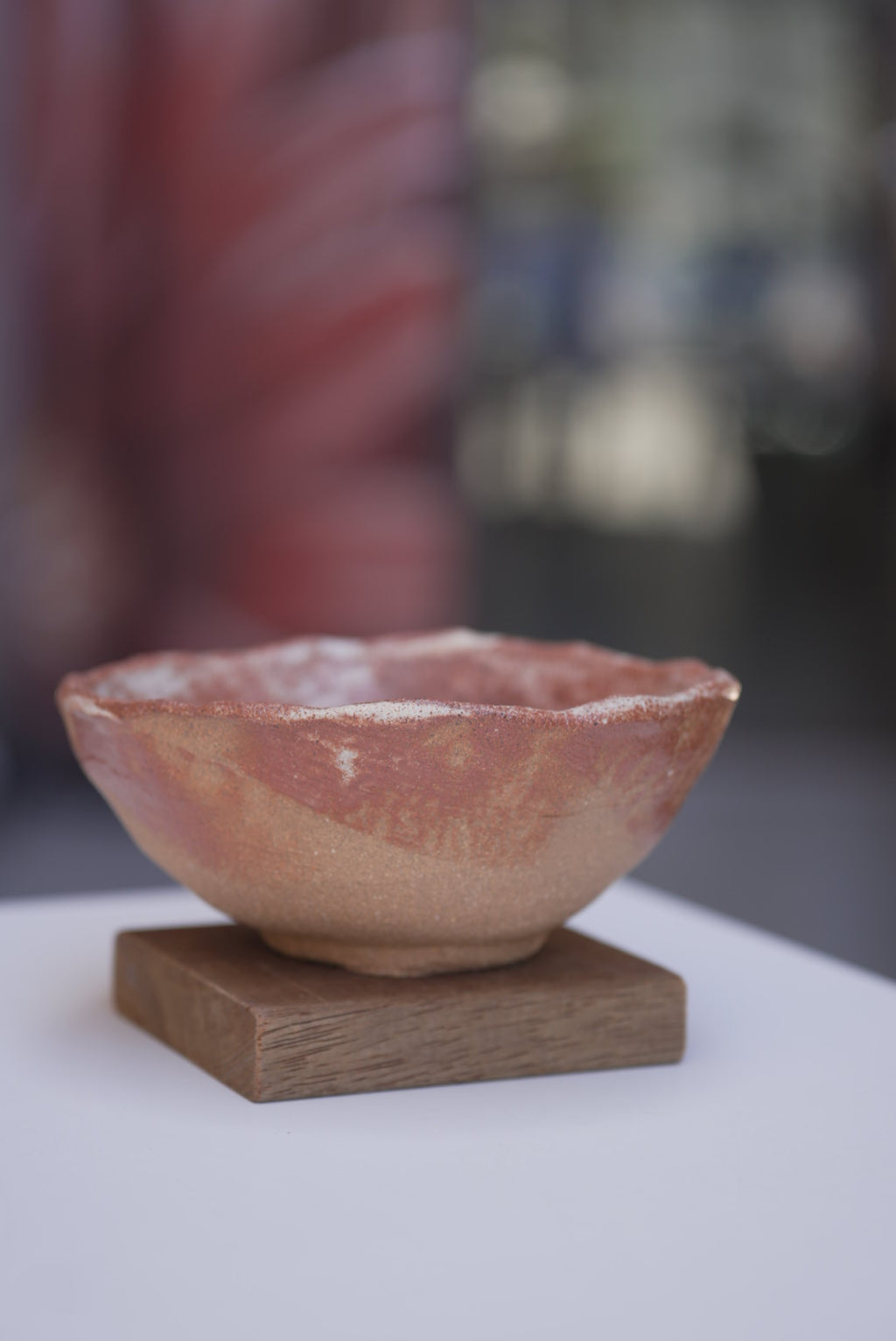 Share bowl – White/ brown matt