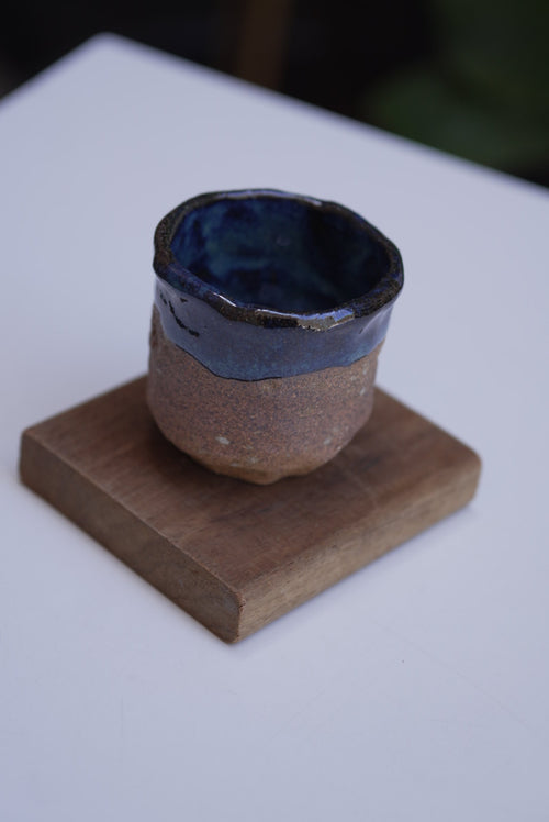 4oz Tento Clay Cup - Midnight blue