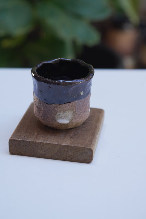 4oz Tento Clay Cup - Black Iron