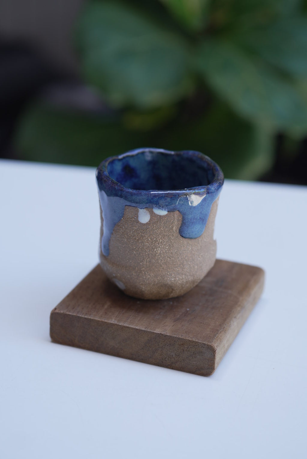 4oz Tento Clay Cup - Blue