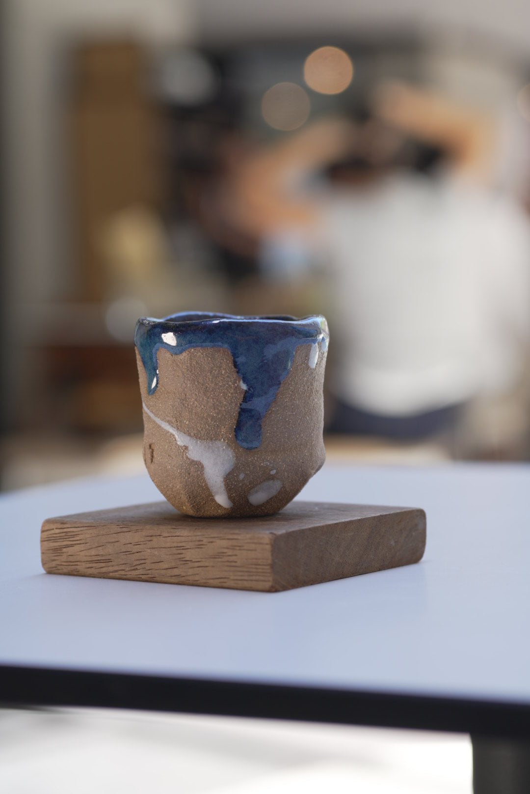 4oz Tento Clay Cup - Blue